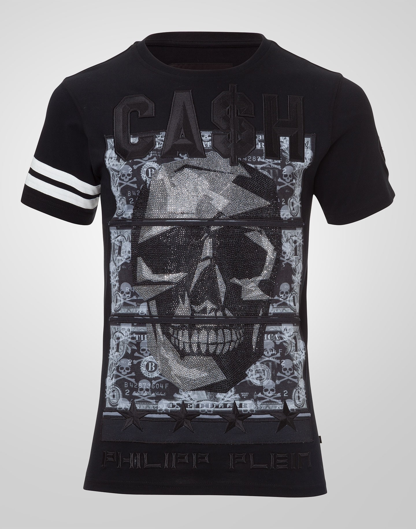 Camiseta Calavera Strass negro Philipp Plein en Barcelona