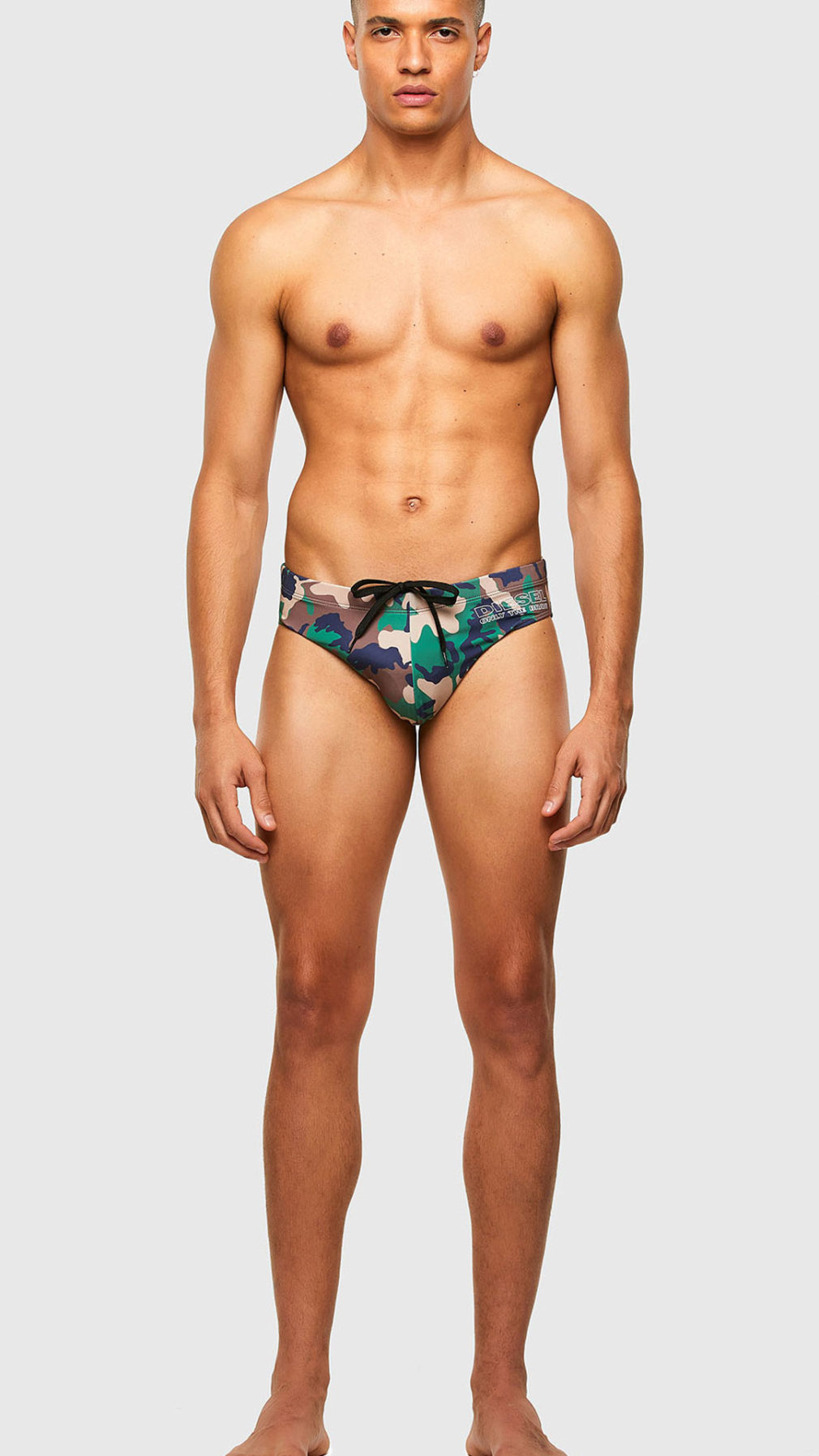 Bañador diesel estampado de camuflaje