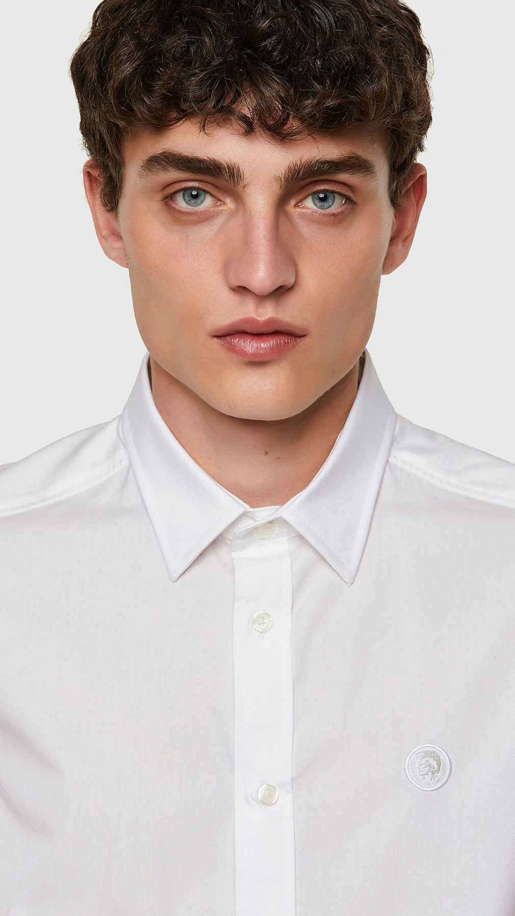 Camisa Diesel básica con logotipo Mohawk