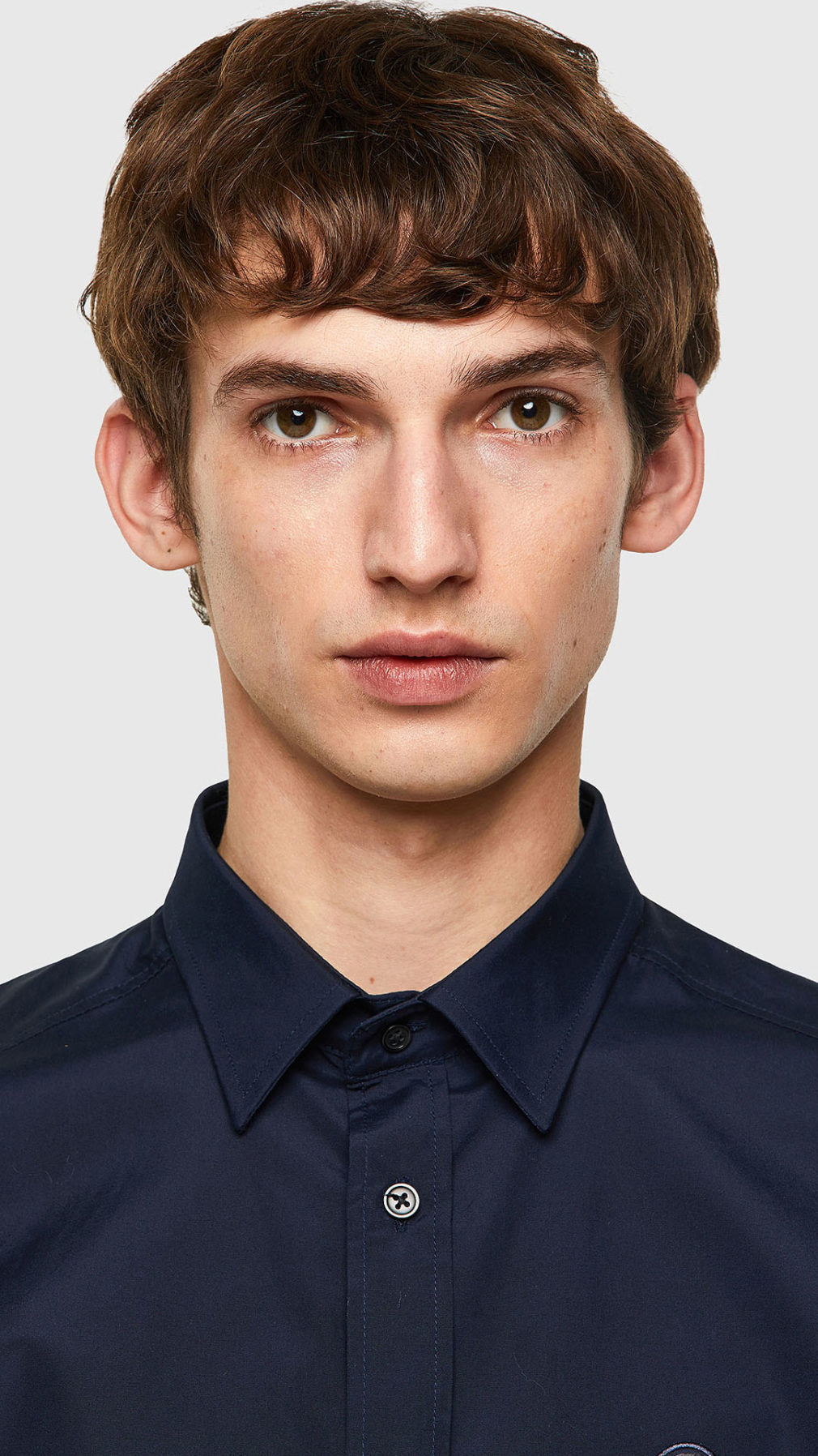 Camisa Diesel básica con logotipo Mohawk