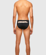Bañador diesel modelo slip logo parte trasera