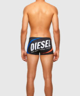 Bañador diesel corto con logo parte trasera