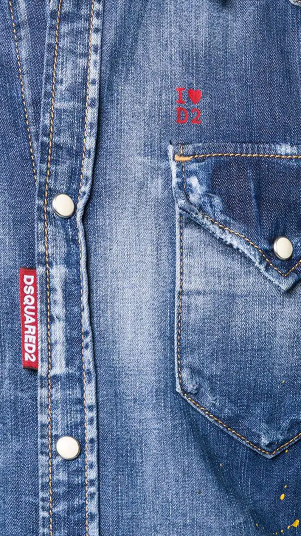 Camisa Vaquera Dsquared2