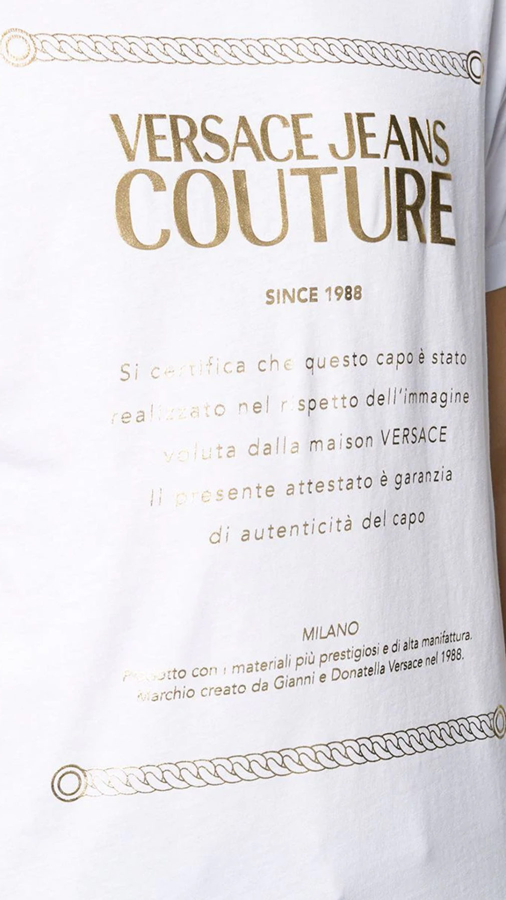 Camiseta Versace Jeans Couture Logo