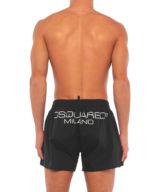 Bañador dsquared2  milano largo medio logo parte trasera