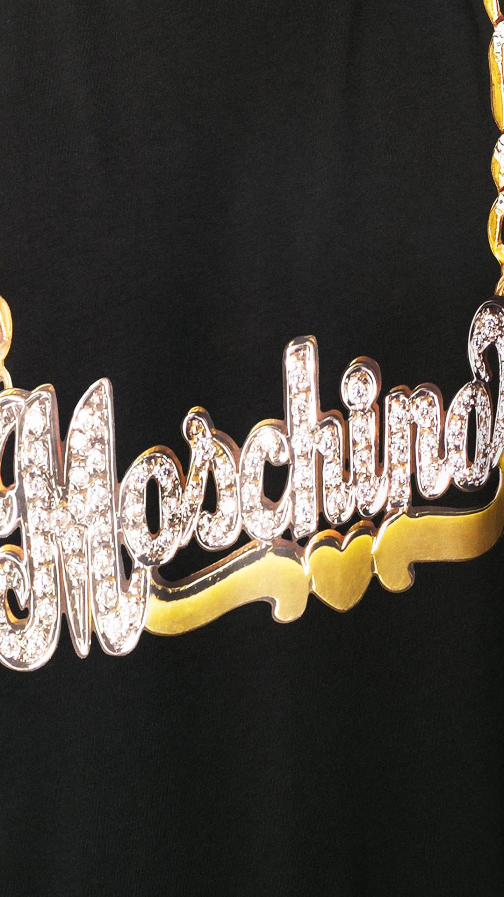 Camiseta Moschino Logo cadena