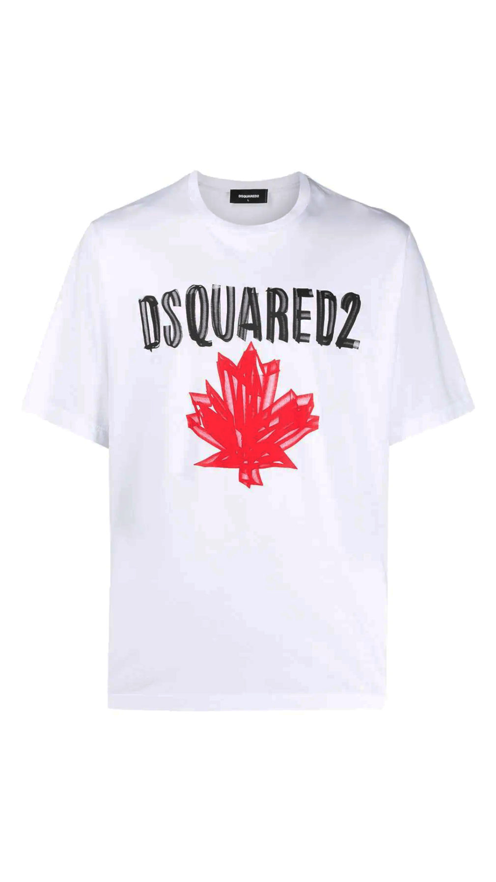 Camiseta Dsquared2 Logo hoja Canadá