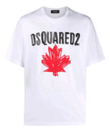 Camiseta Dsquared2 Logo hoja Canadá