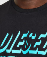 Camiseta diesel manga corta con logo