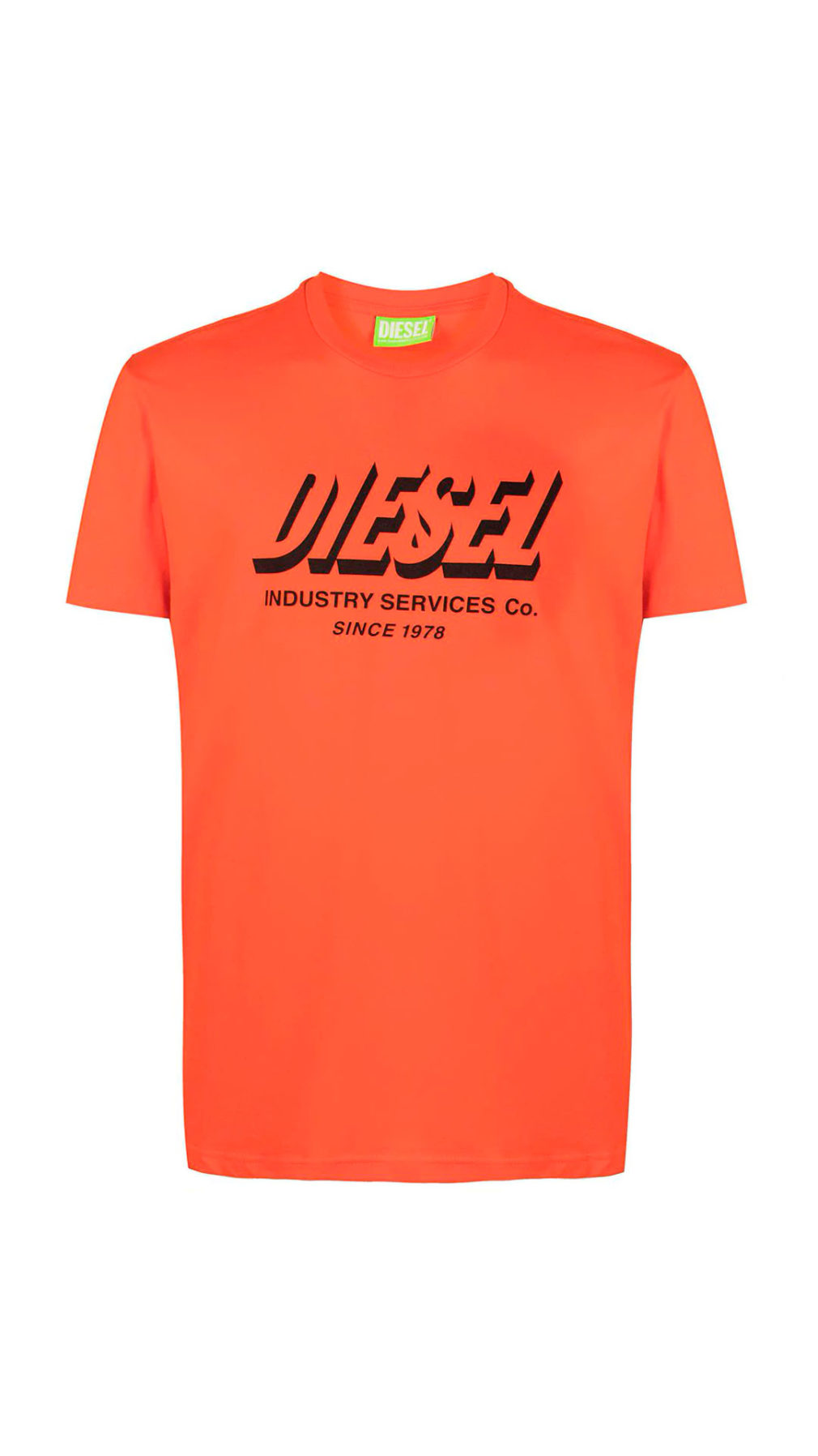 Camiseta diesel manga corta con logo