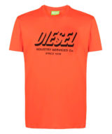 Camiseta diesel manga corta con logo