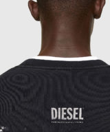 Sudadera diesel manga larga con estampado de colores