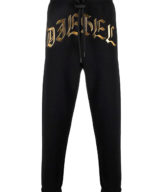 Jogging diesel con logo en relieve dorado