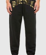 Jogging diesel con logo en relieve dorado