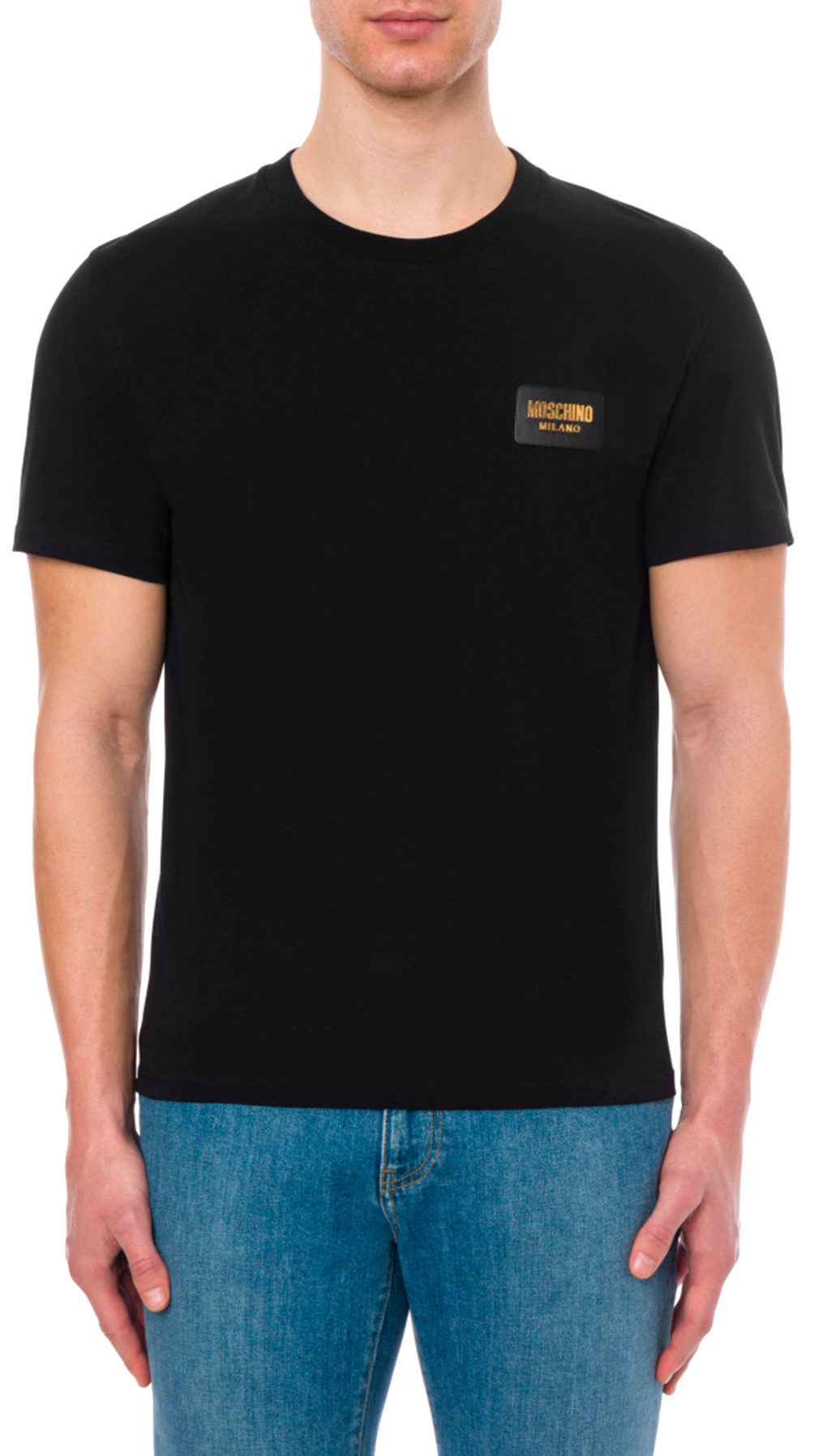 Camiseta Moschino placa con logo