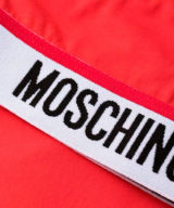 Camiseta moschino manga corta con logo en manga