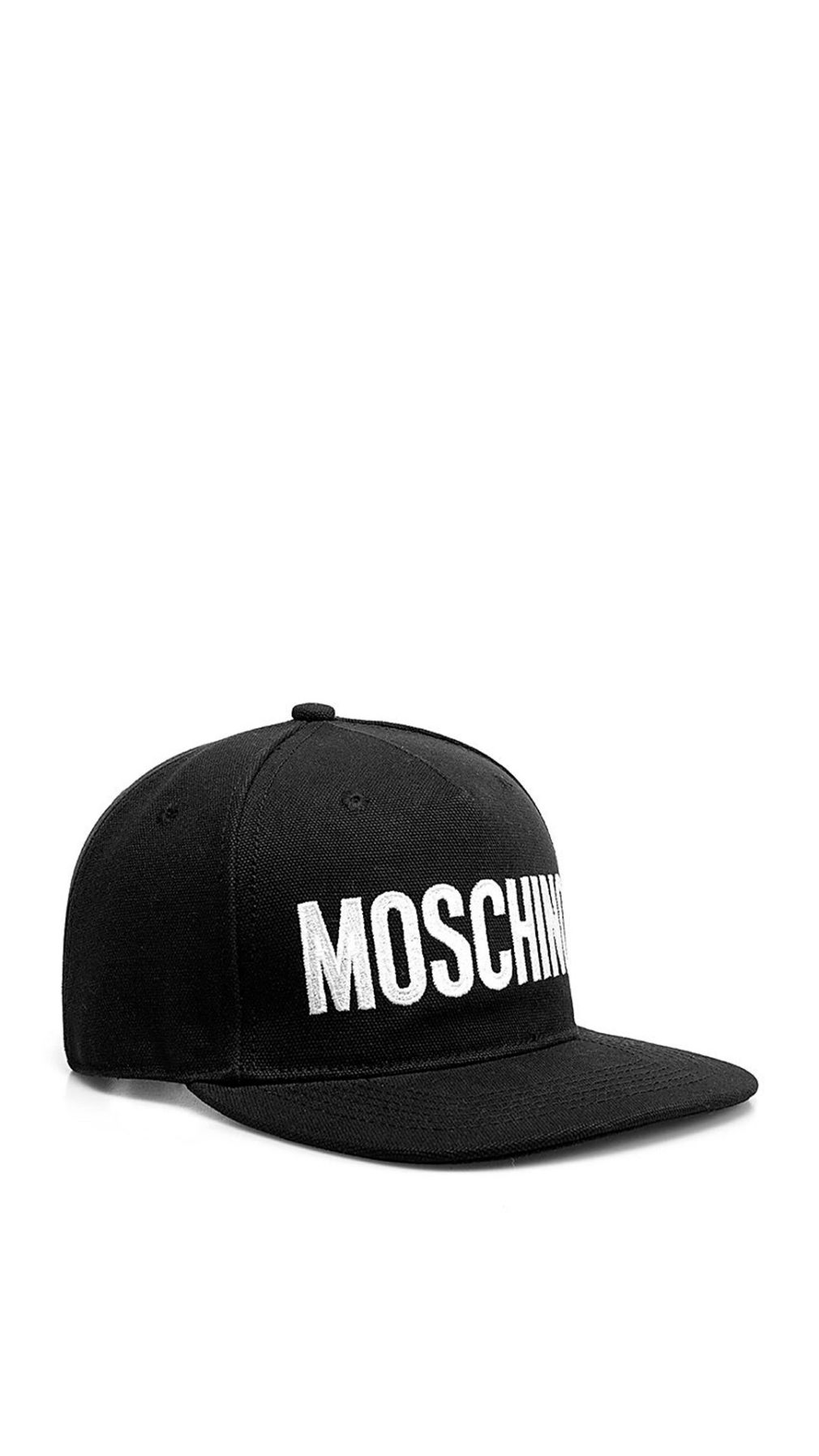 Gorra Moschino logo bordado en la parte delantera