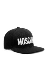 Gorra Moschino logo bordado en la parte delantera