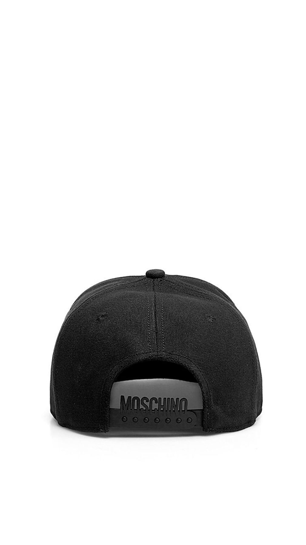 Gorra Moschino logo bordado en la parte delantera