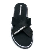 Chancla dsquared2 logo en la cinta