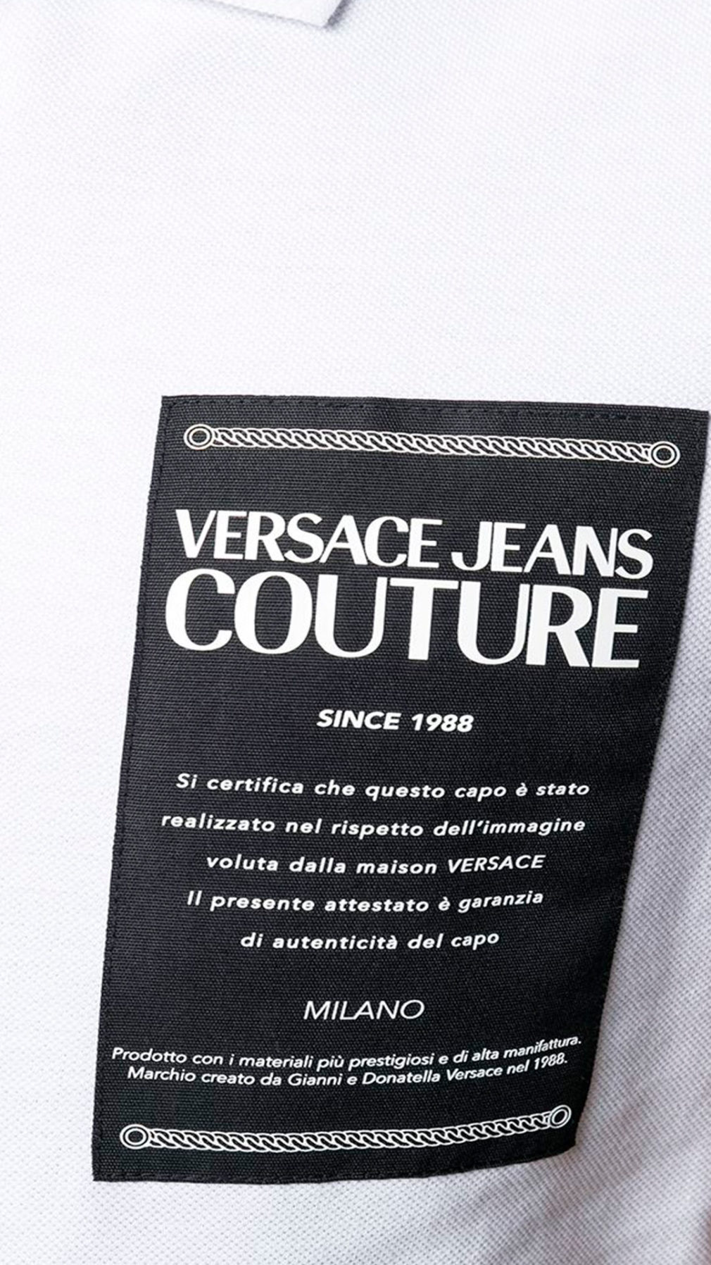 Polo Versace Jeans Couture