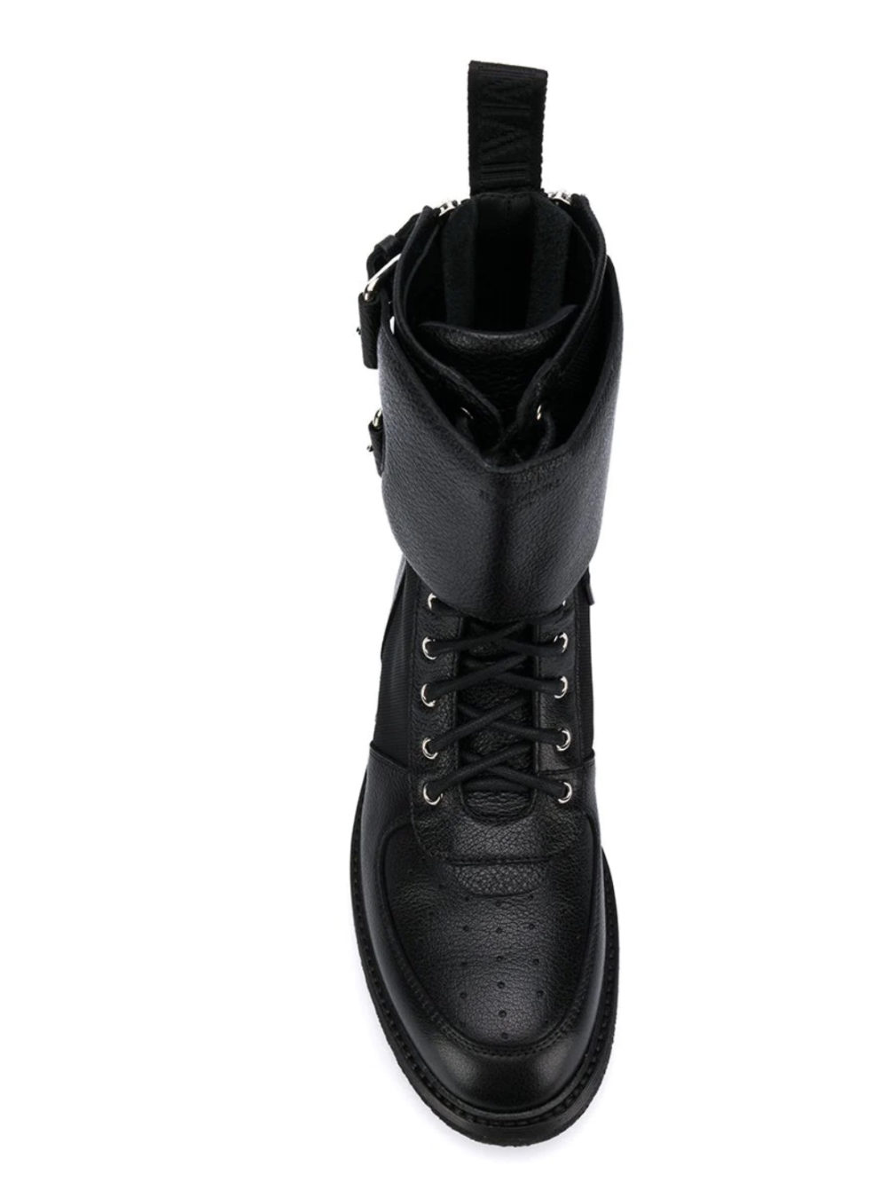 Bota balmain con logo en parte delantera