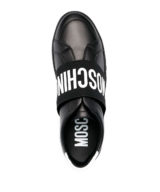 Tenis moschino logo en goma