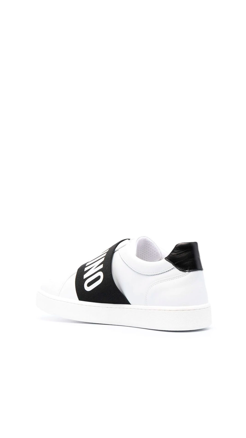 Tenis moschino con logo en goma