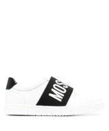 Tenis moschino con logo en goma