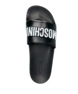 Chancla moschino con logo