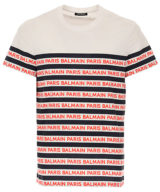 Camiseta balmain manga corta logo