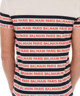 Camiseta balmain manga corta logo