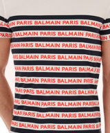 Camiseta balmain manga corta logo