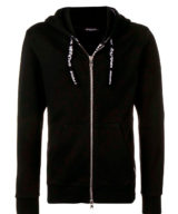 Sudadera balmain con capucha logo en ajustadores