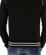 Sudadera balmain con detalles plata en logo