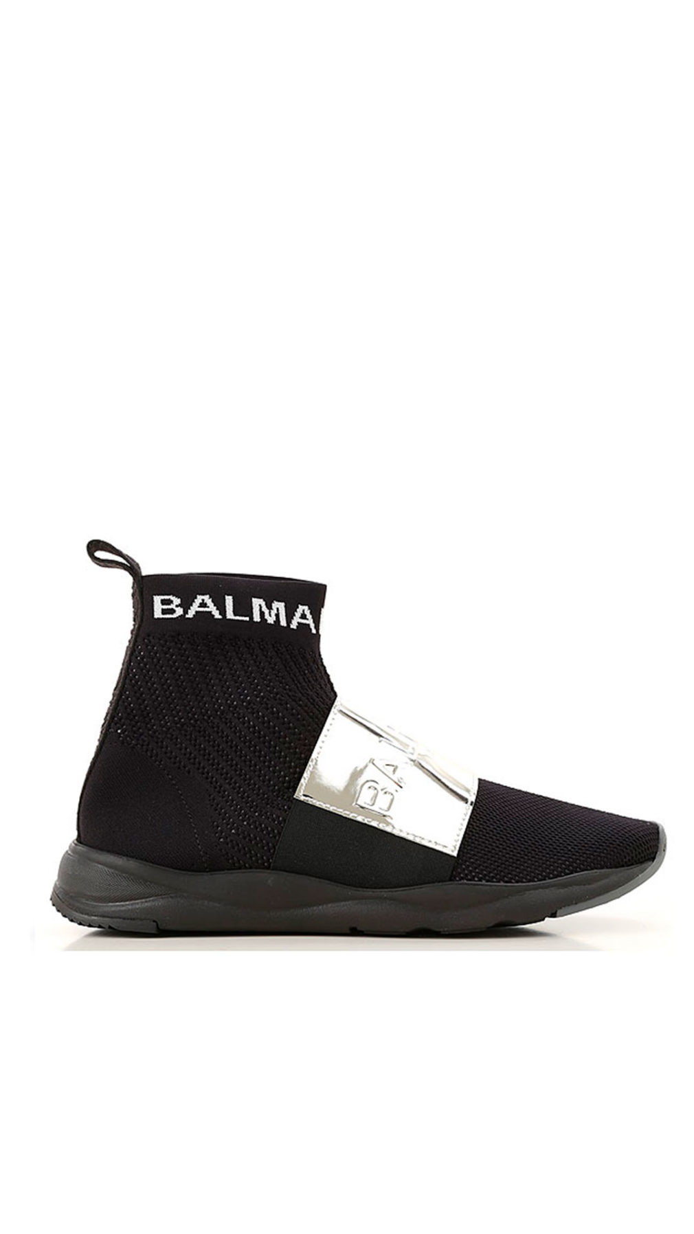 Deportiva balmain alta de calcetin