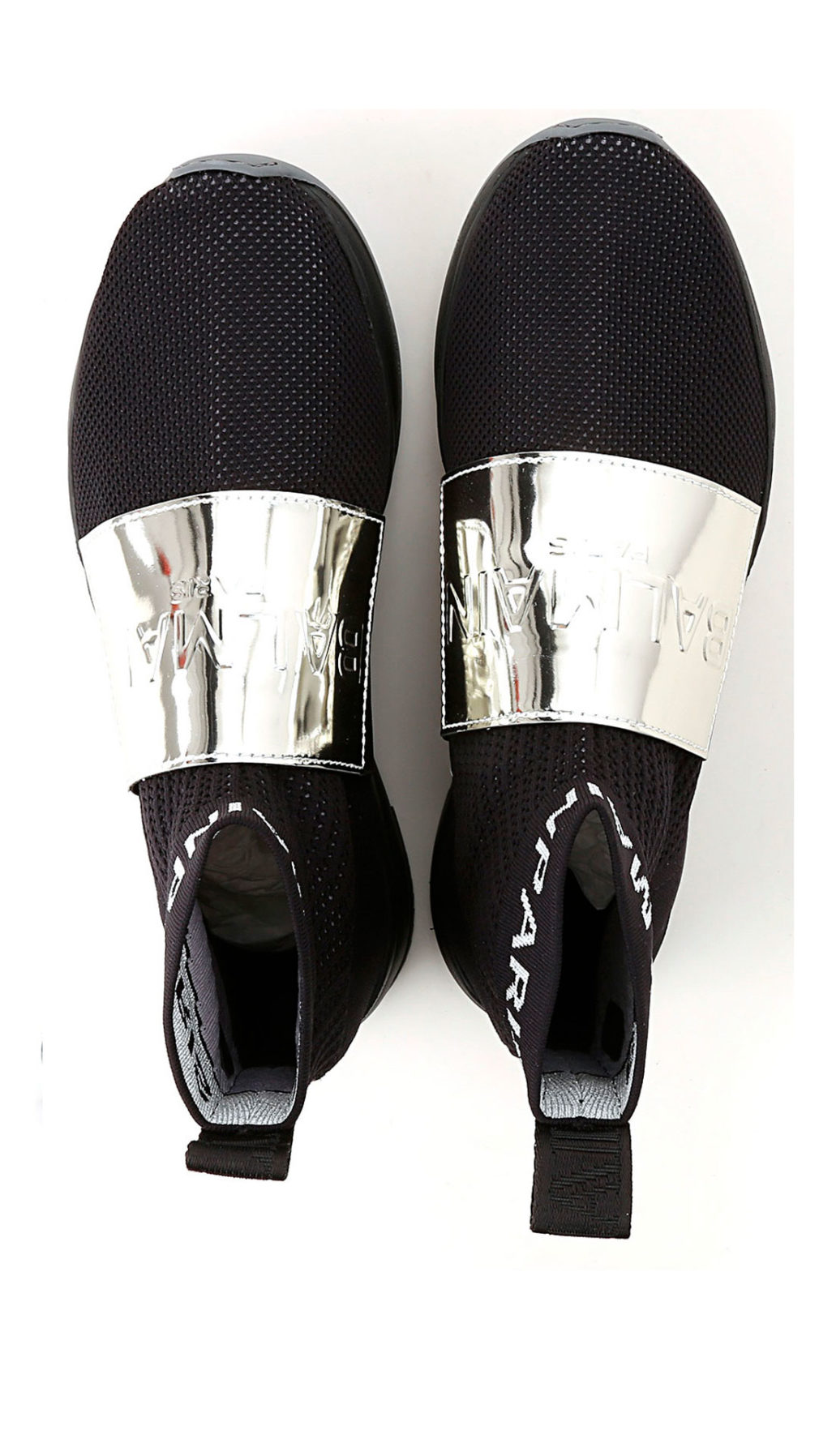 Deportiva balmain alta de calcetin