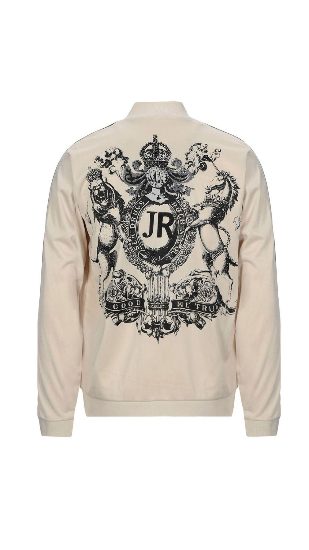 Sudadera john richmond con estampado del logo en la espalda