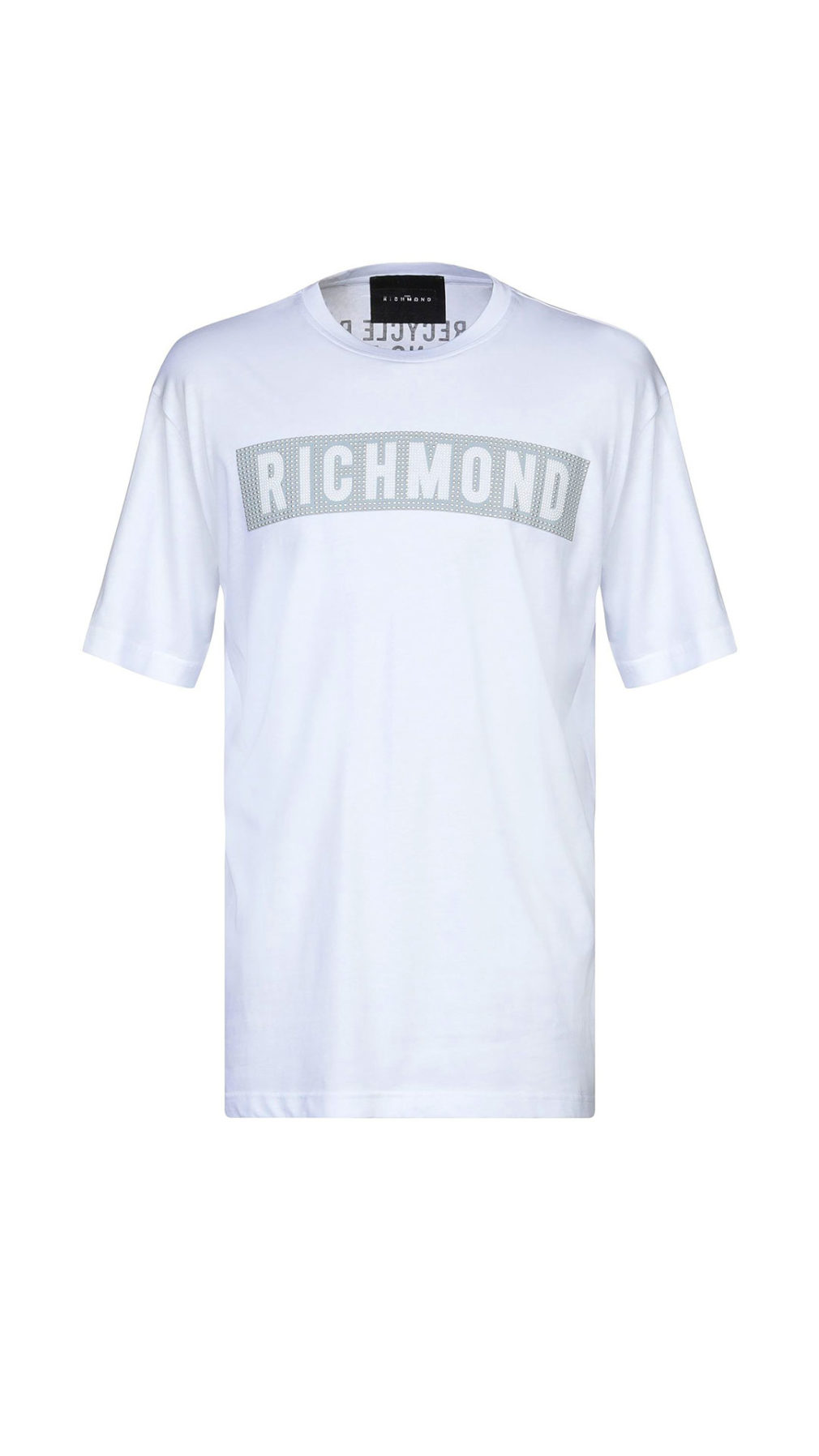 Camiseta john richmond con logo parte delantera