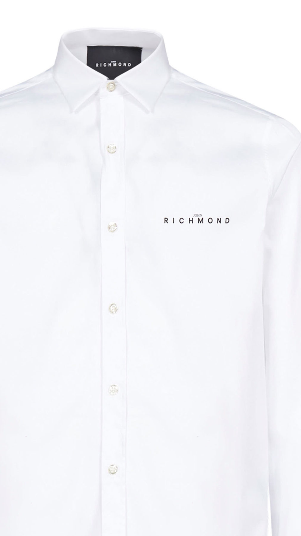 Camisa john richmond manga larga logo