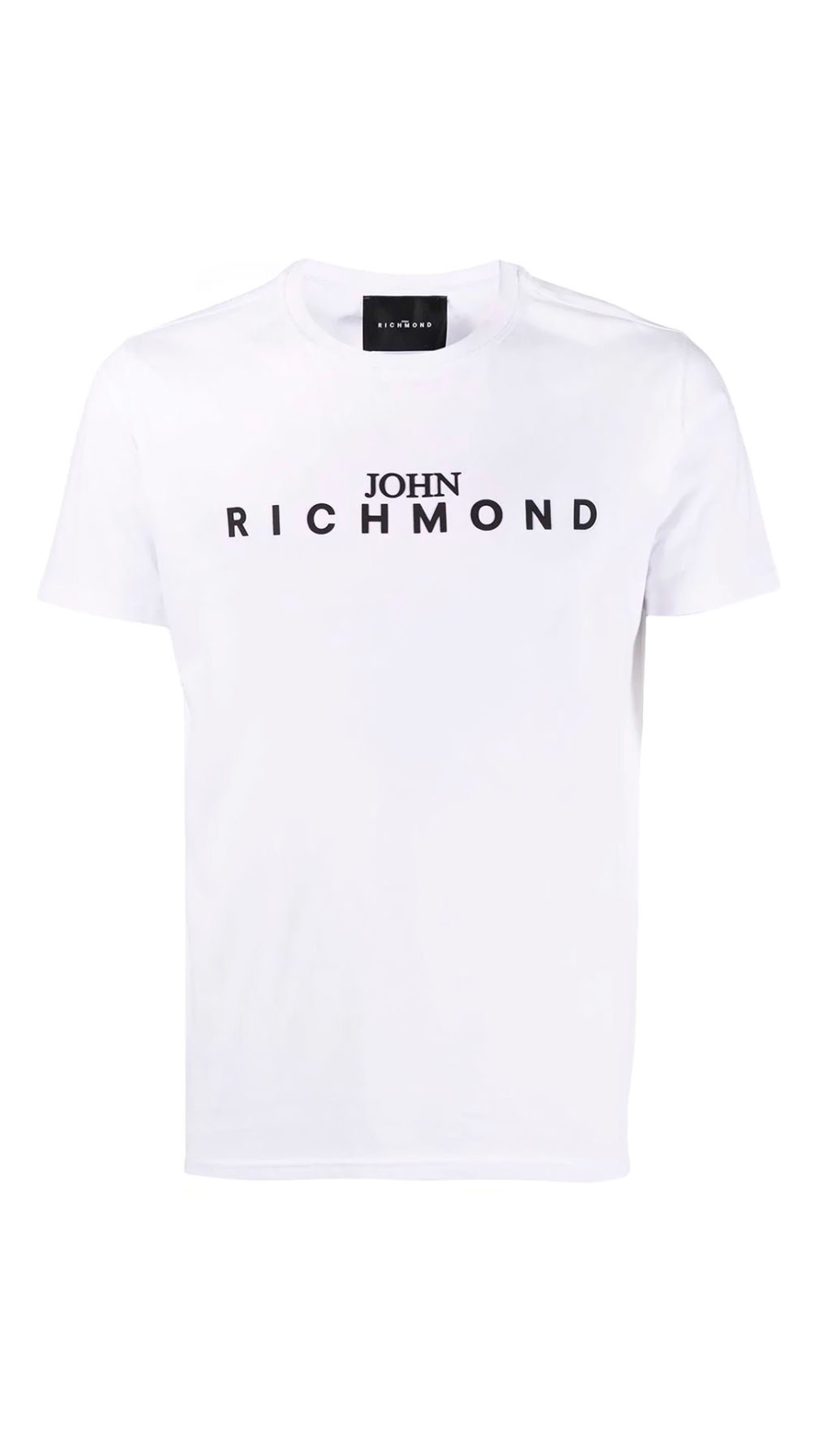 Camiseta john richmond manga corta logo