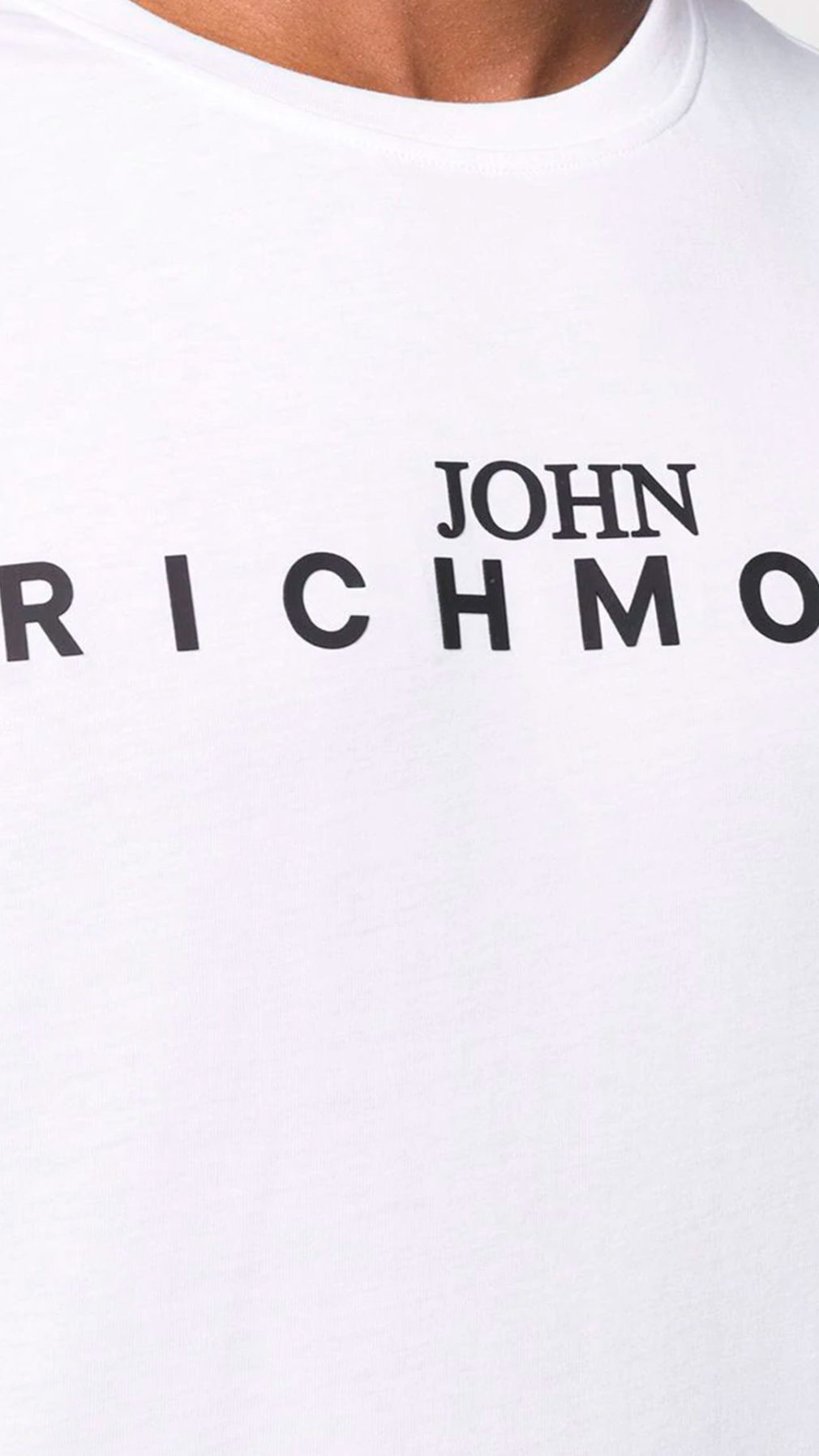 Camiseta john richmond manga corta logo