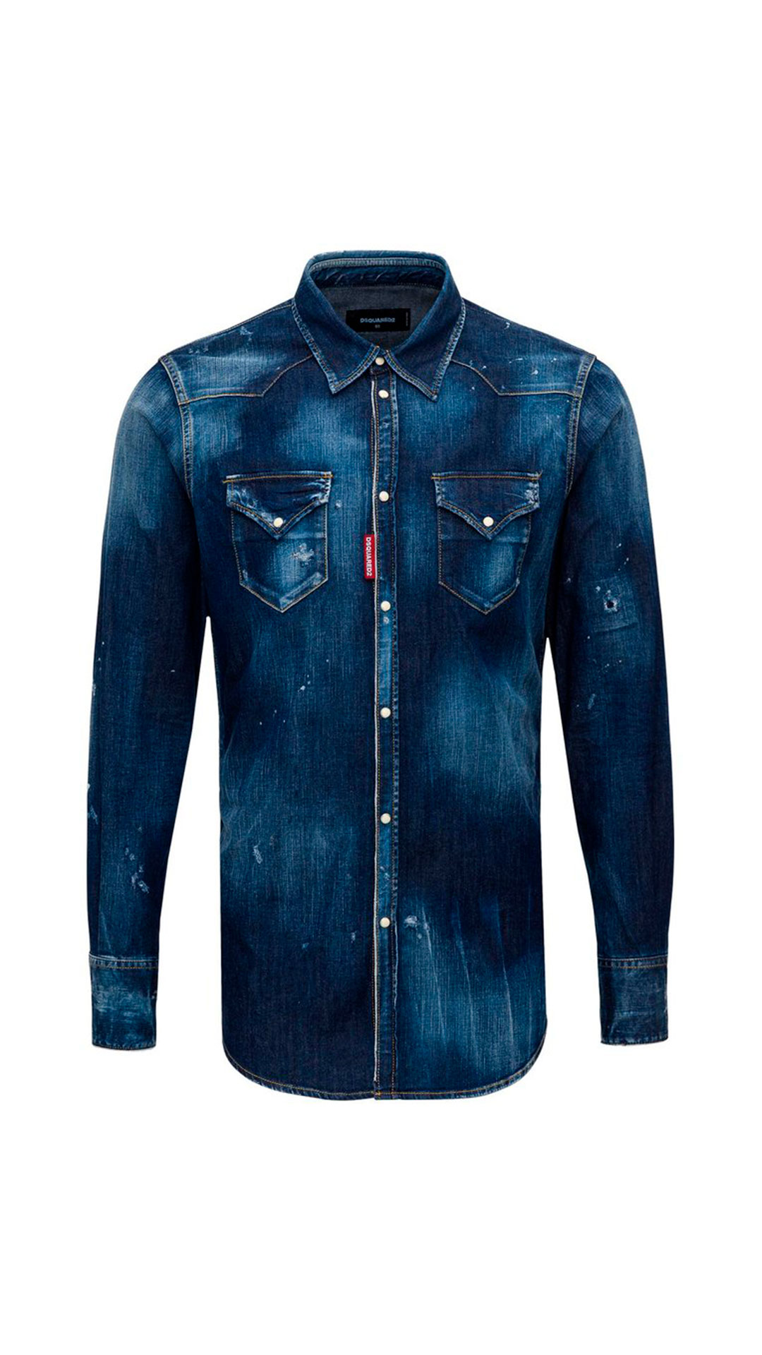 Camisa vaquera dsquared2 clearance