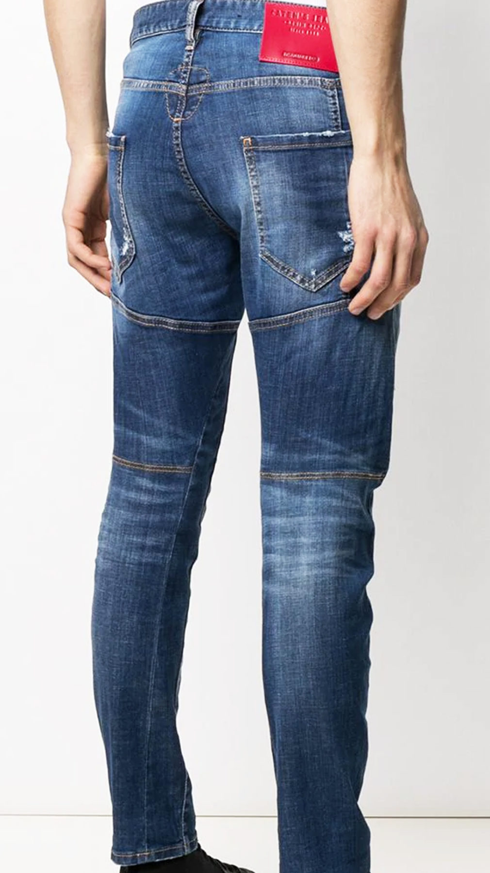 Jeans tidy biker dsquared2 lavado