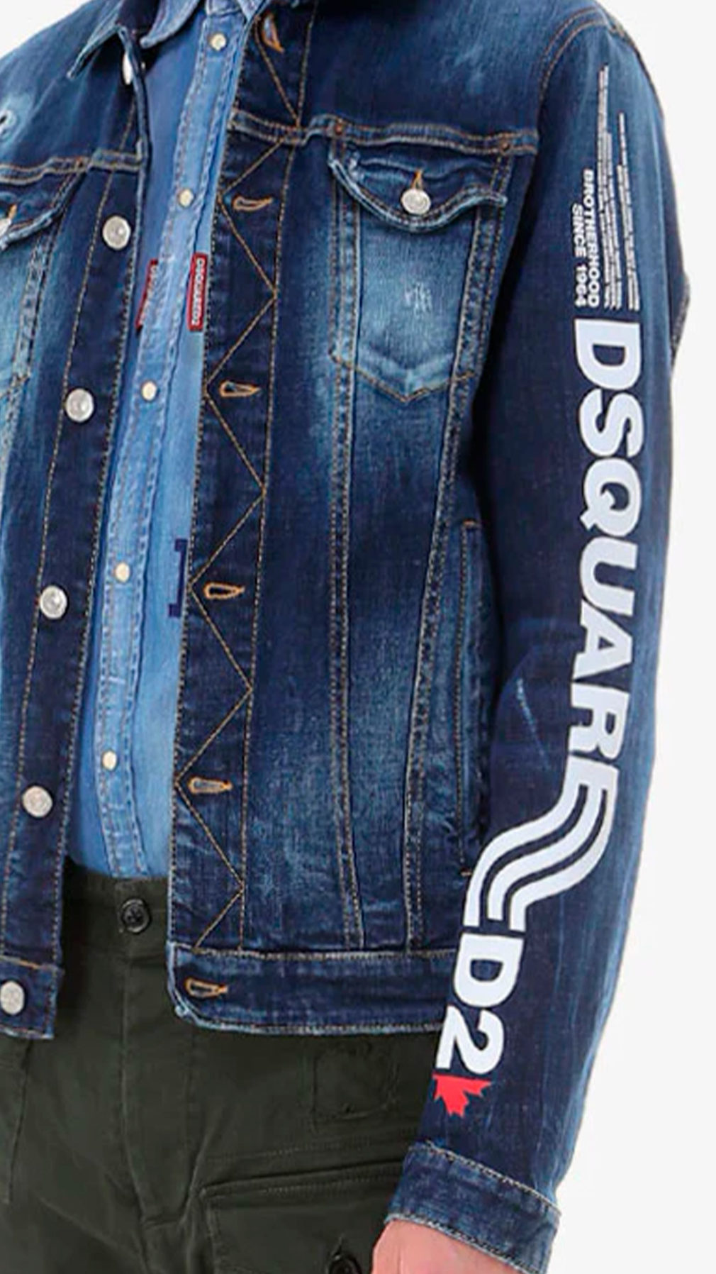 Chaqueta tejana dsquared2