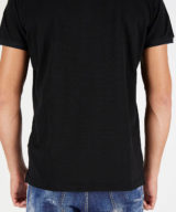 Polo Dsquared2 cinta con logo en el hombro