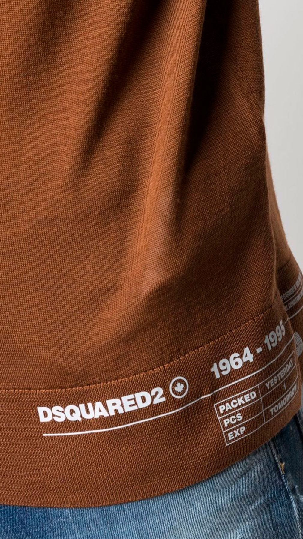 Jersey Dsquared2 con logo en el lateral