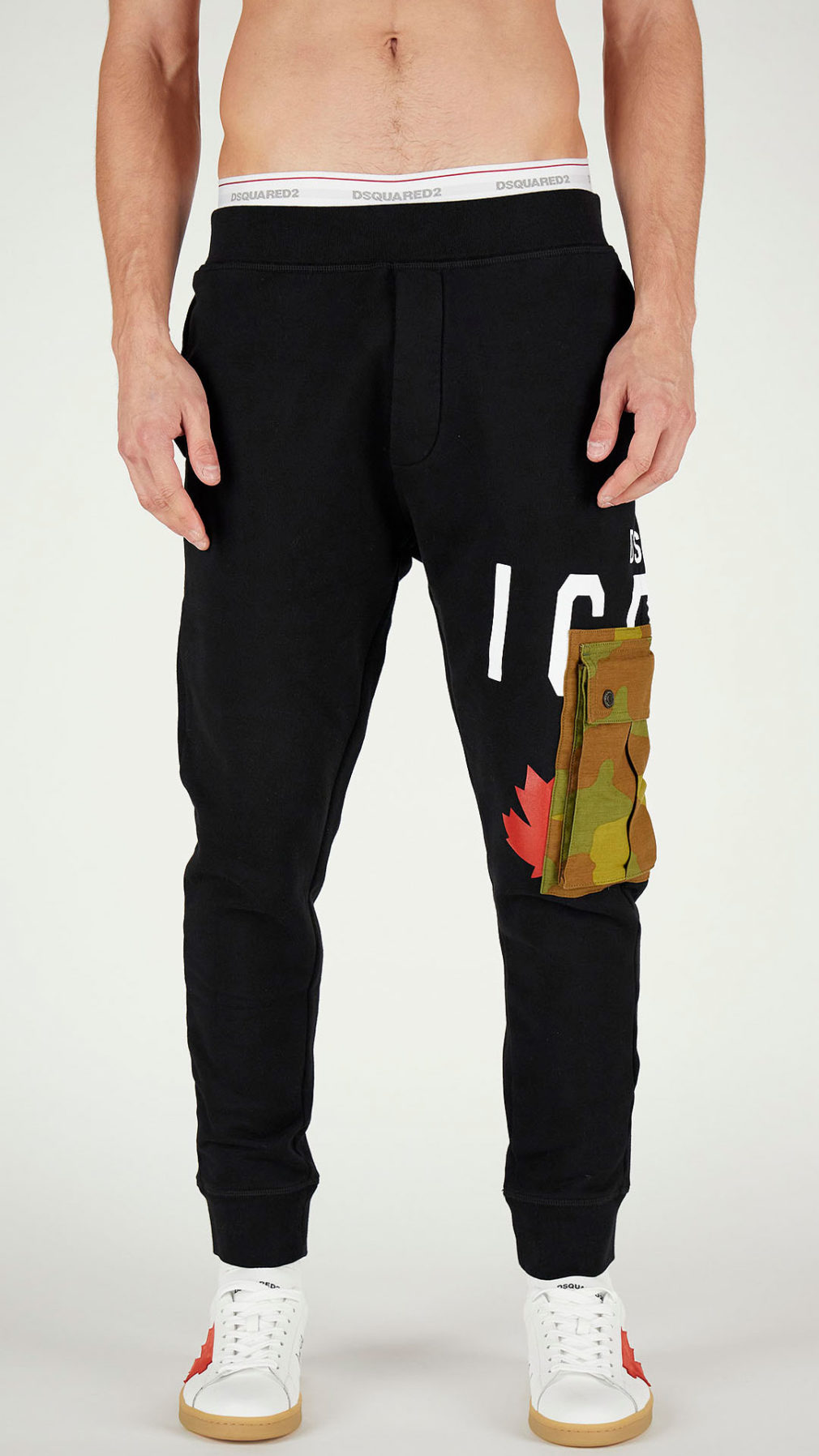 Pantalón Dsquared2 Icon con bolsillo en pierna