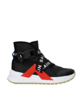 Deportiva balmain con tiras logo grabado