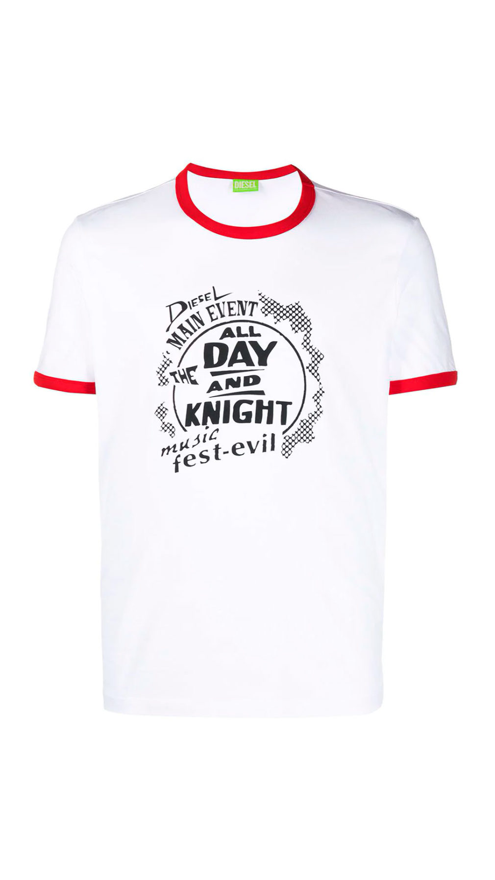 Camiseta diesel manga corta logo